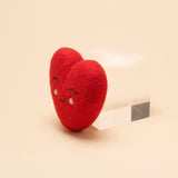 Handrolled Heart Dog Toy