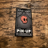 EPIC UNO Collectable Art Skull Pin