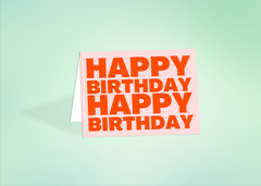 Happy Birthday Card