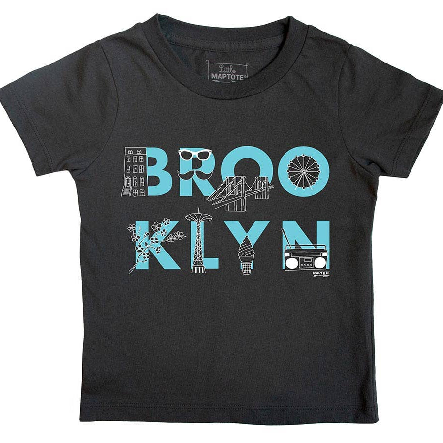 Brooklyn Font Toddler Tee