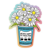 Bodega Flowers Sticker