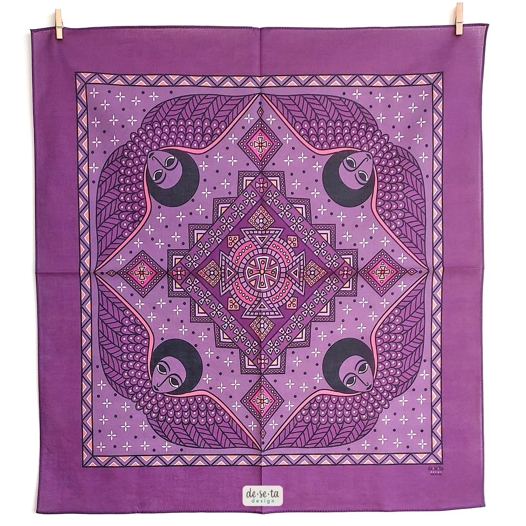 Mystical Afro Angels Ethiopian-Inspired Bandana