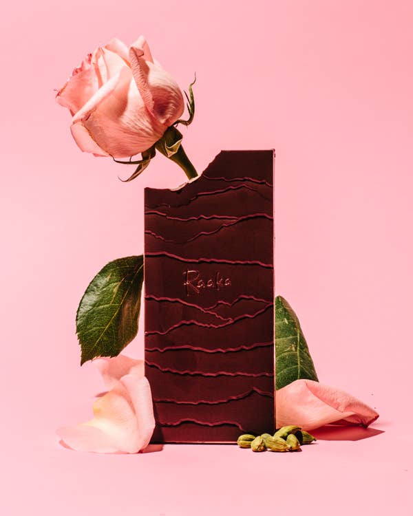 70% Rose Cardamom Bar - Valentine's Limited Batch