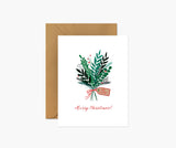 Merry Christmas Bunch - holiday Greeting Card
