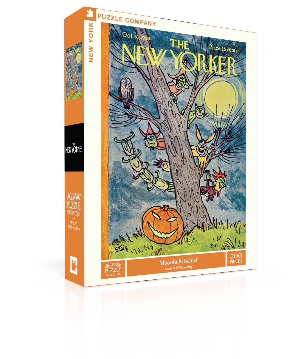 Moonlit Mischief - 500 Piece Jigsaw Puzzle