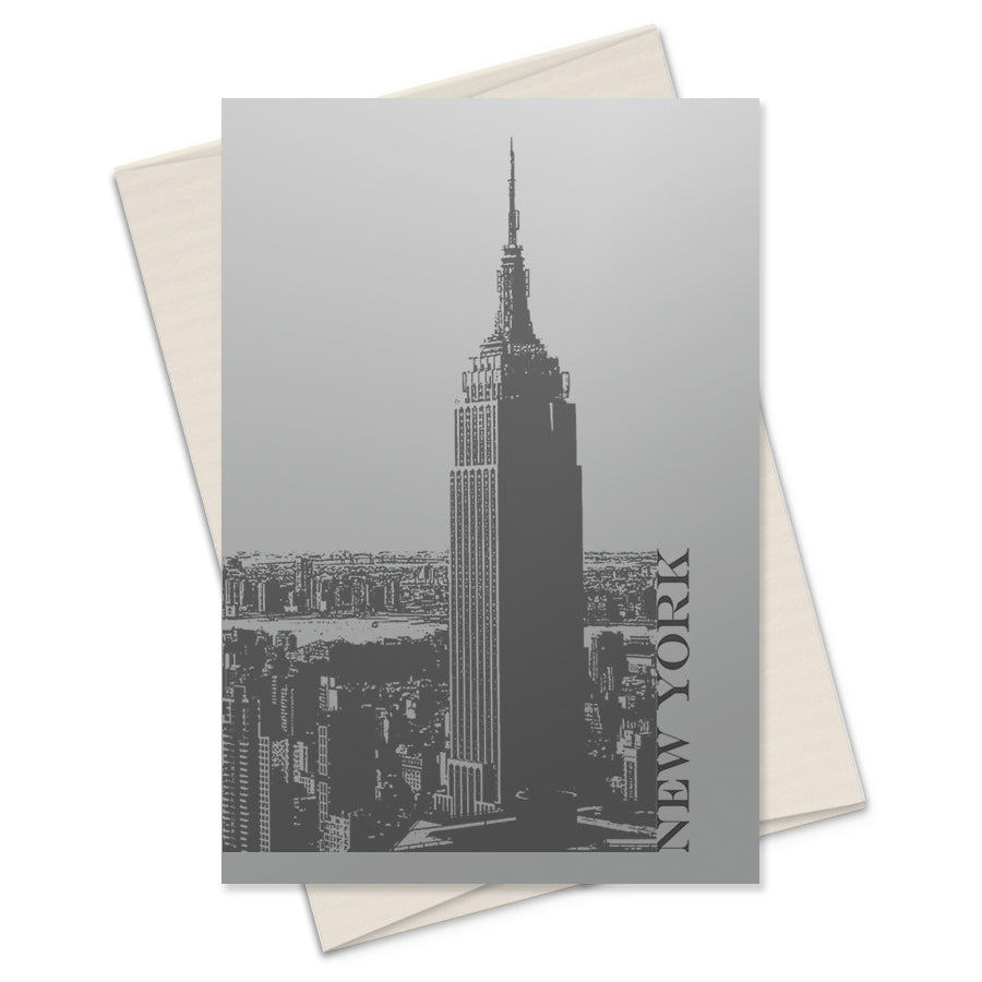 NY Empire State Card