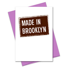 Make in Brooklyn Card