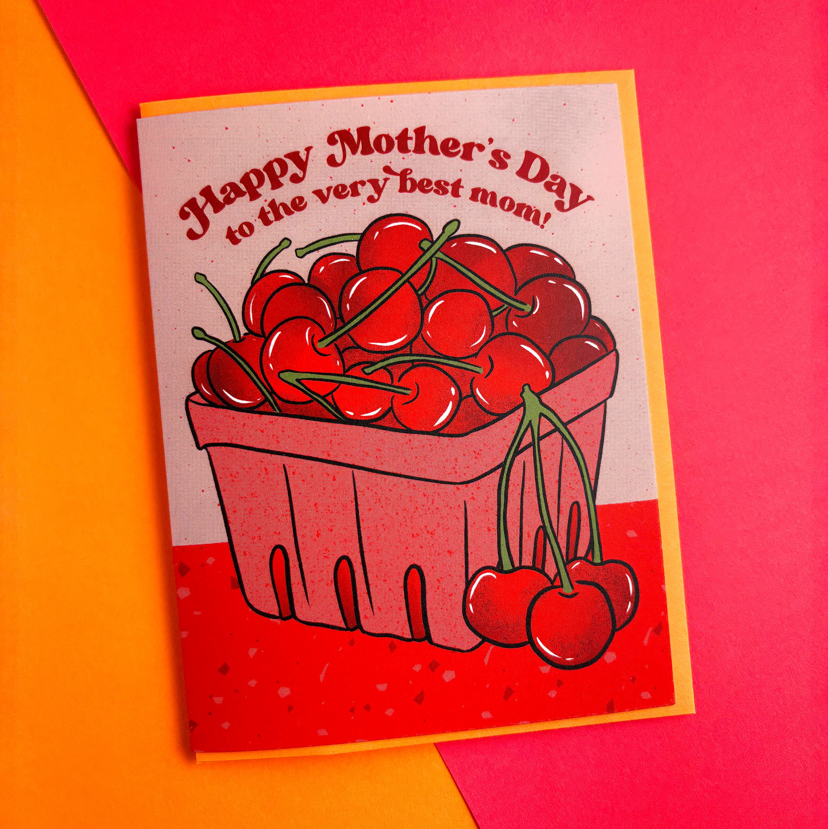 Cherry Mom Mother's Day Card