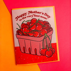 Cherry Mom Mother's Day Card