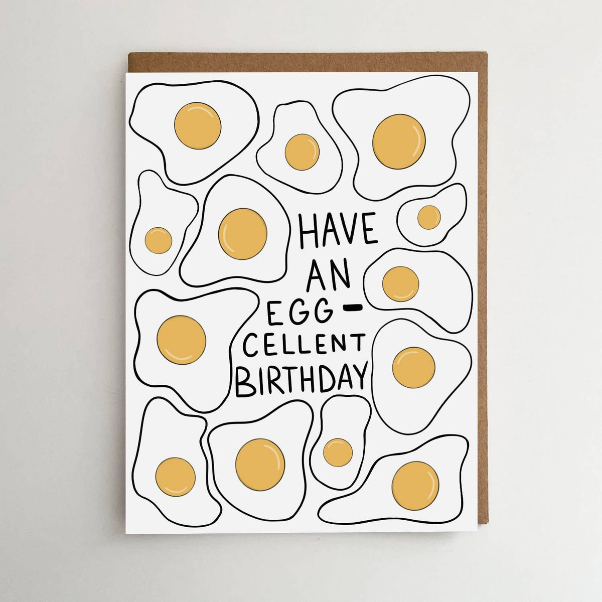 Birthday Greeting Card | Egg-cellent Birthday Greeting Card