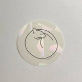 Sleeping Cat Rainbow Suncatcher