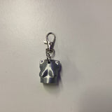 Silver Boob Keychain
