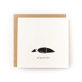 Wish You Were Here Missing You Card
