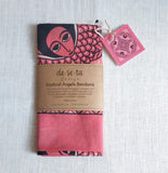 Mystical Afro Angels Ethiopian-Inspired Bandana - Pink