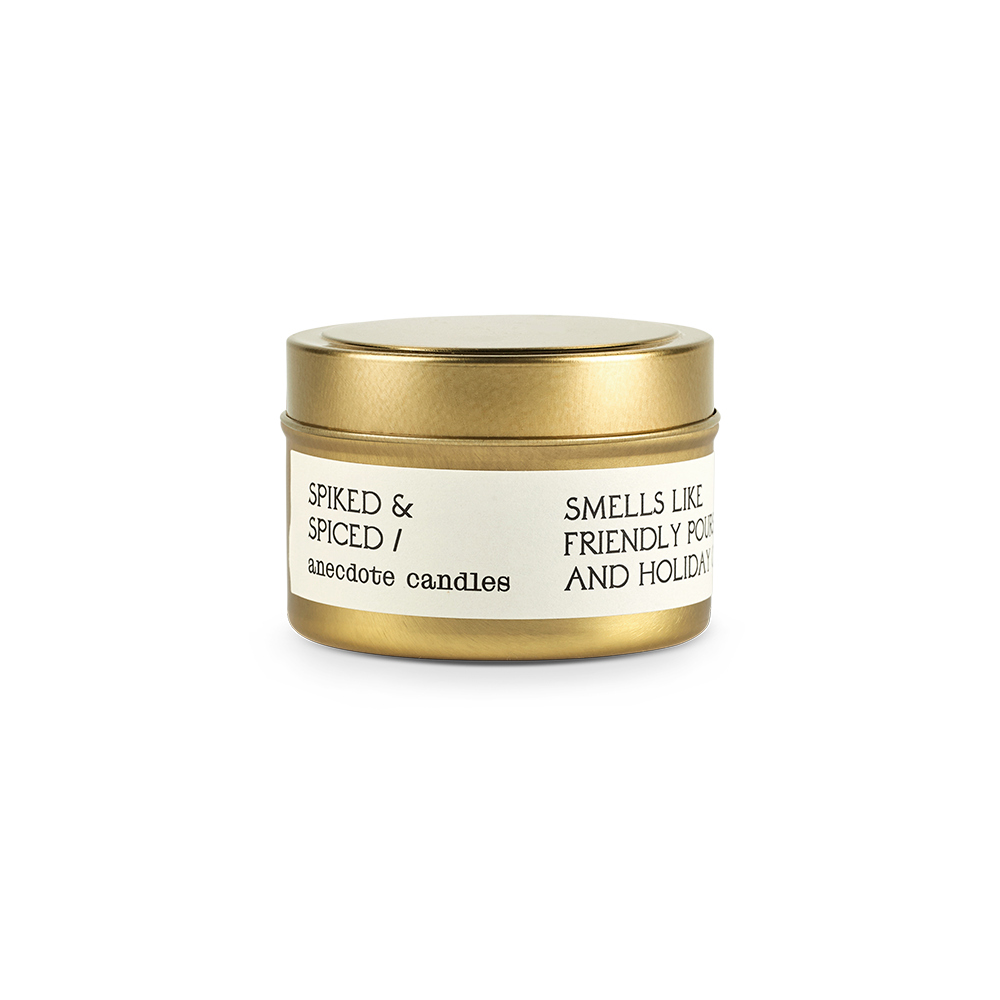 Spiked & Spiced (Red Wine & Cinnamon) Travel Tin Candle