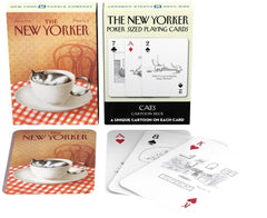 Cat Cartoons Playing Cards