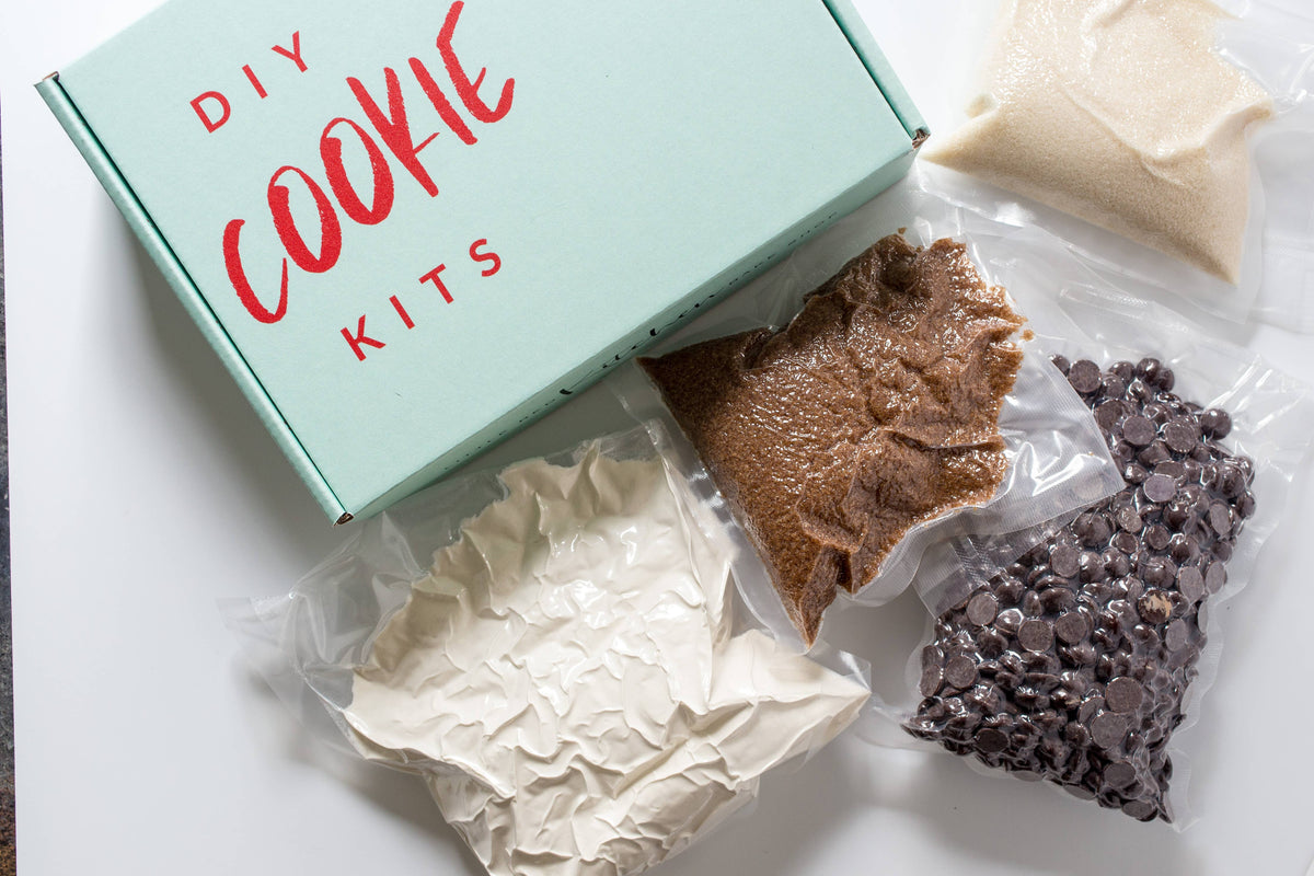 DIY Double Chocolate Chip Cookie Kit