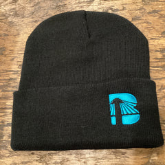 B Icon Logo Beanie Hat