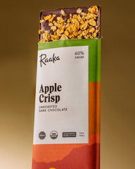 60% Apple Crisp Chocolate Bar - Halloween & Fall