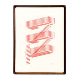 Fire Escape - Hand Stitched Artwork Large