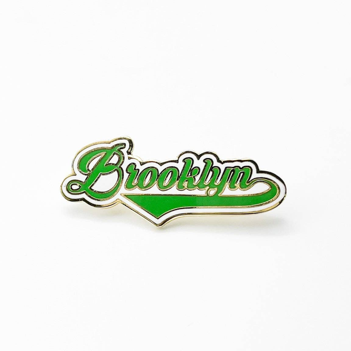 Brooklyn Money Green Boro Pin