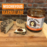 Orange Marmalade with Olives, Garlic & Thyme