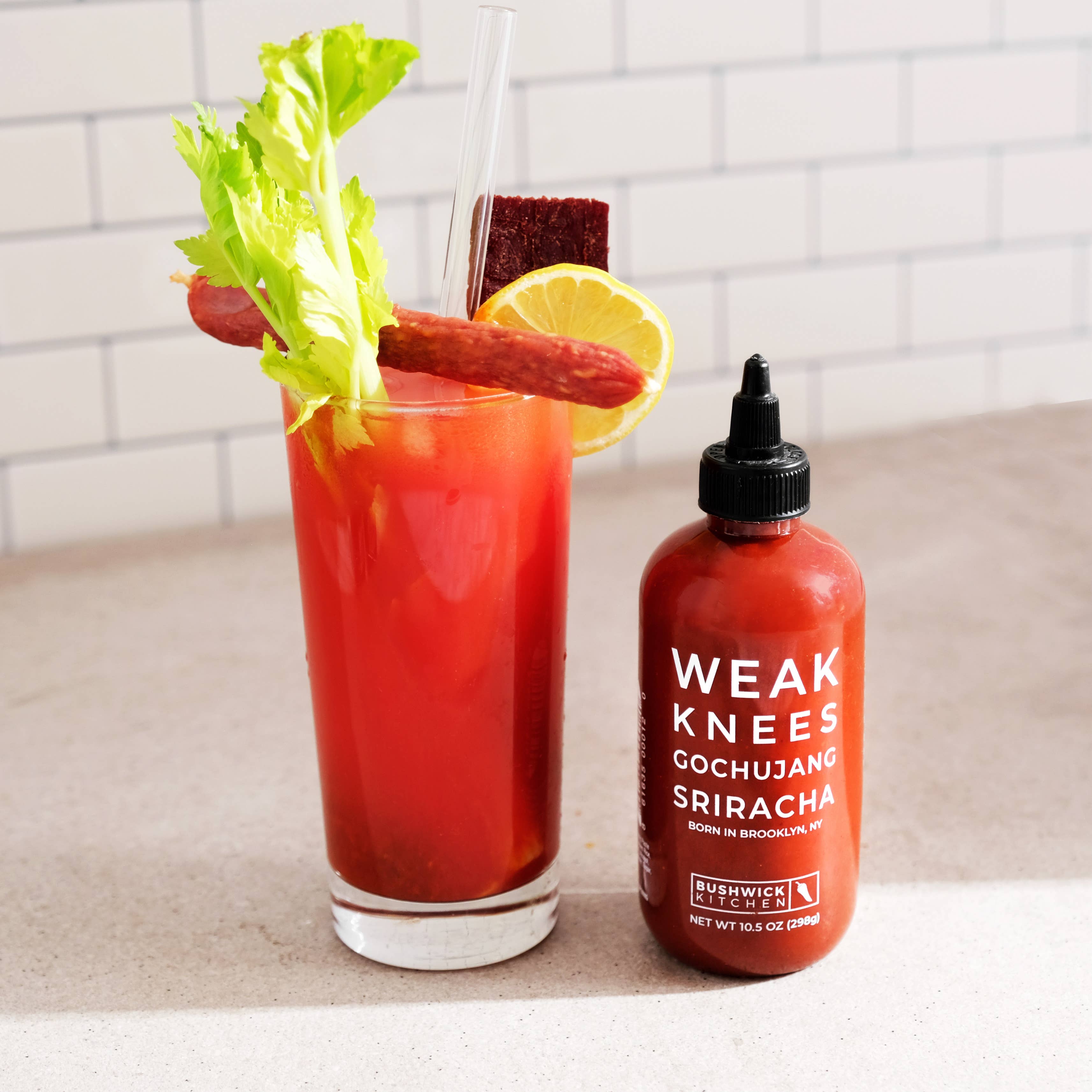 Weak Knees Sriracha Gift Set