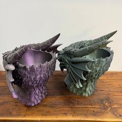 3D Printed Dragon Pot