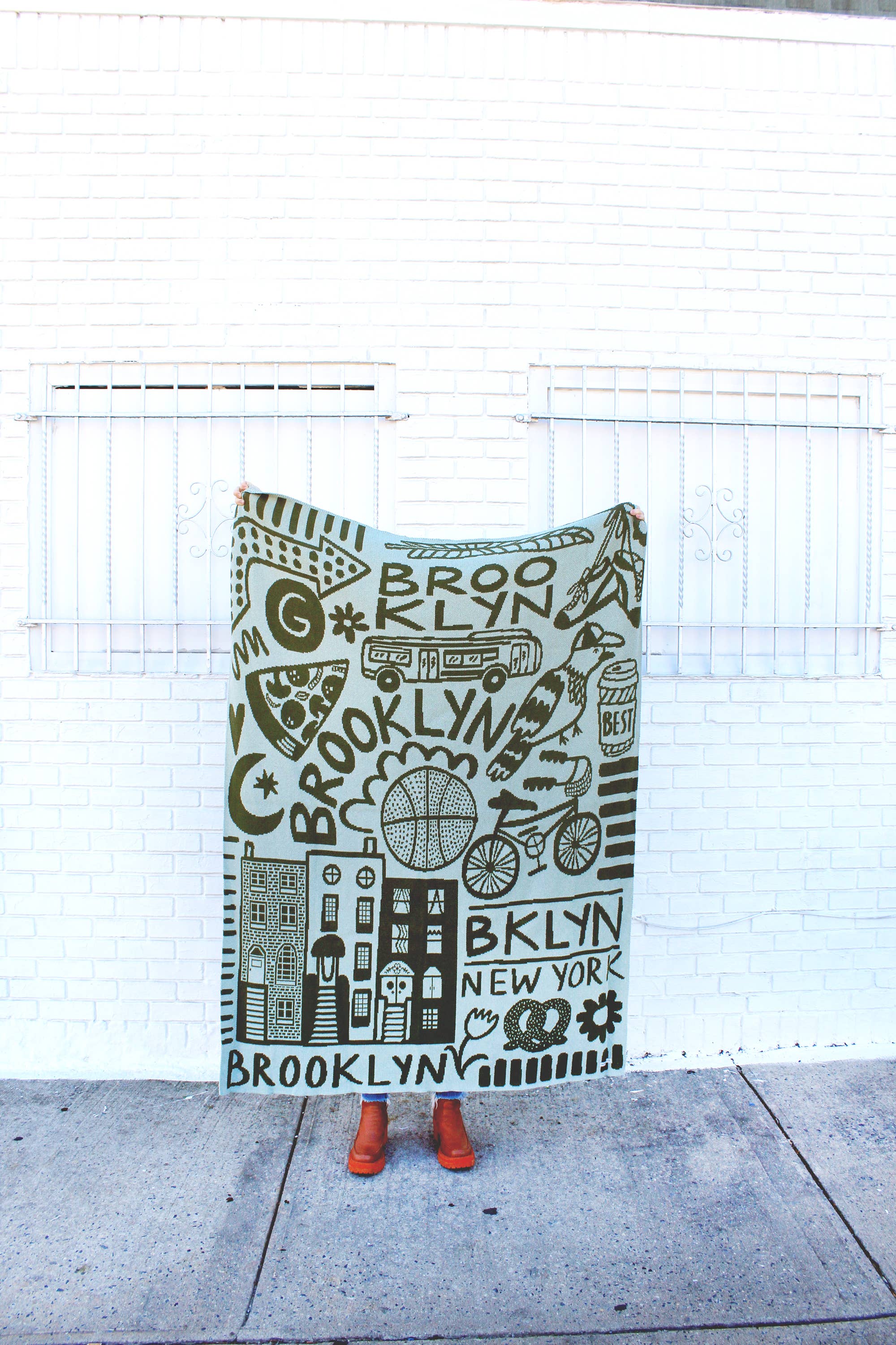 Brooklyn Knit Blanket