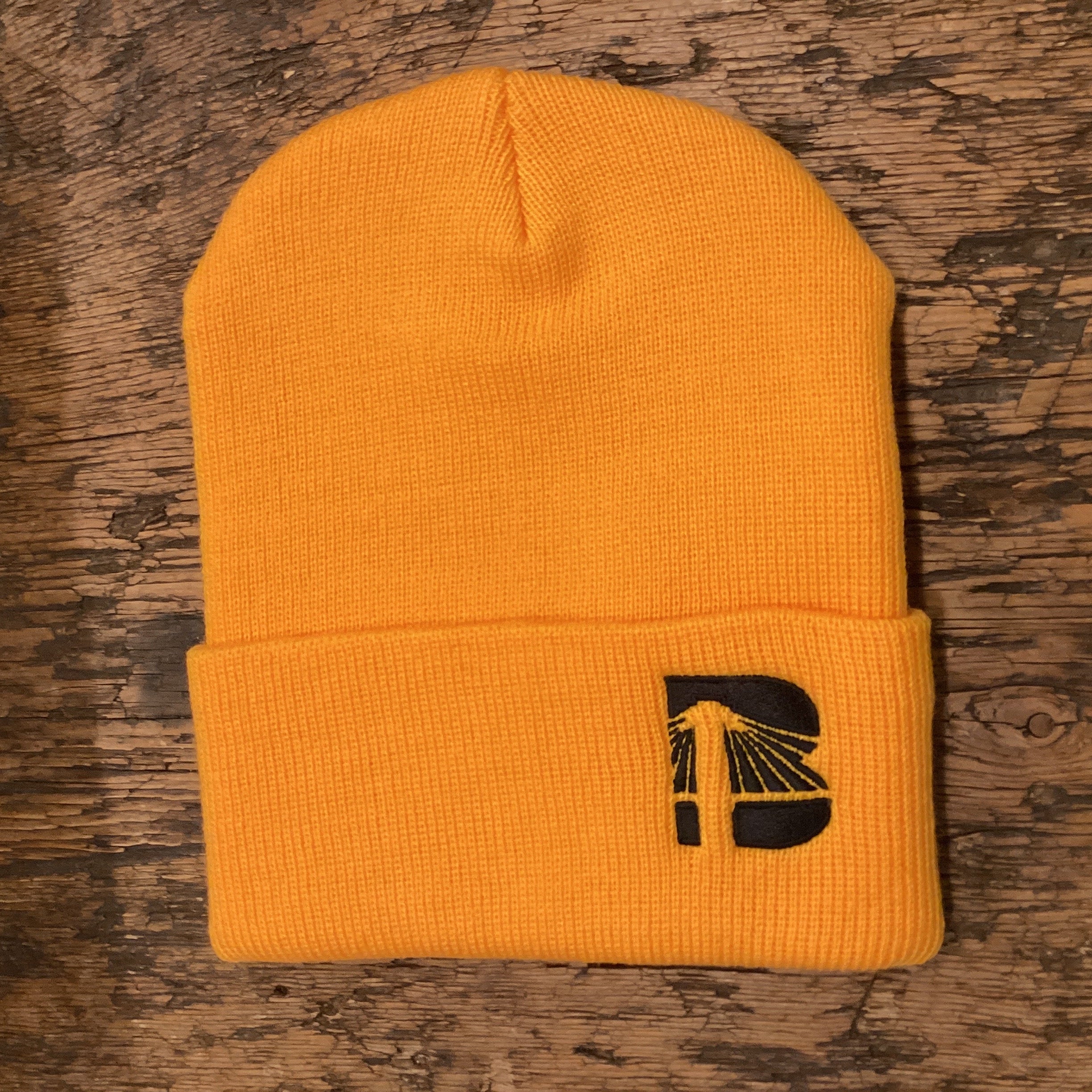 B Icon Logo Beanie Hat