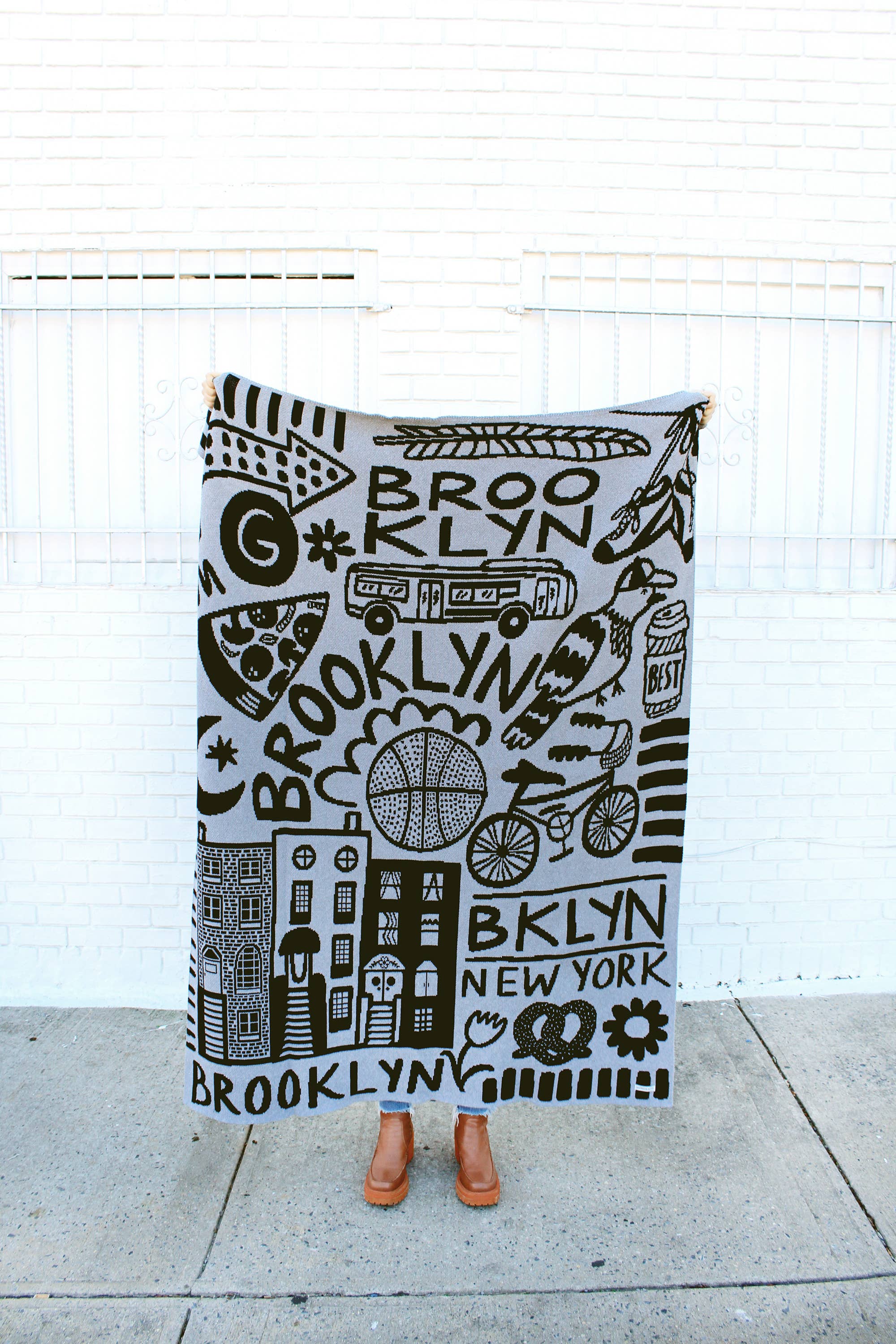 Brooklyn Knit Blanket