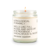 Astrological Storming (Sandalwood & Incense) Candle