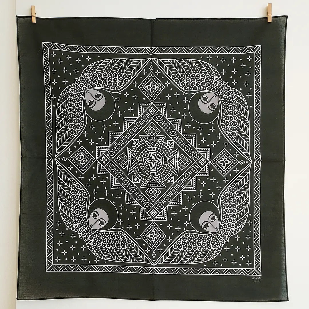 Mystical Afro Angels Ethiopian-Inspired Bandana