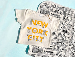 New York City Font One-Piece