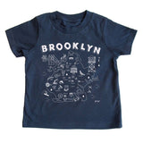 Brooklyn Toddler Tee in Navy