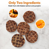 Vitafur Barkin Burger Salmon & Pumpkin Dog Treat