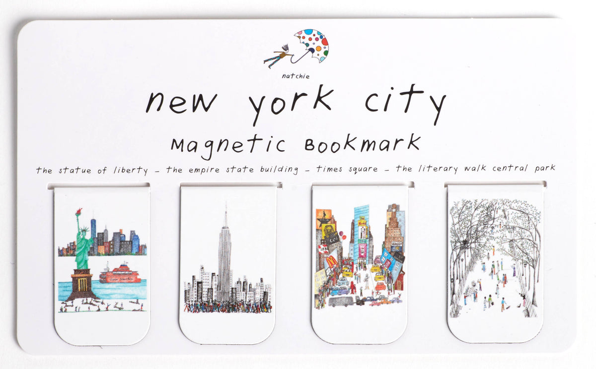 New York City Magnetic Bookmarks