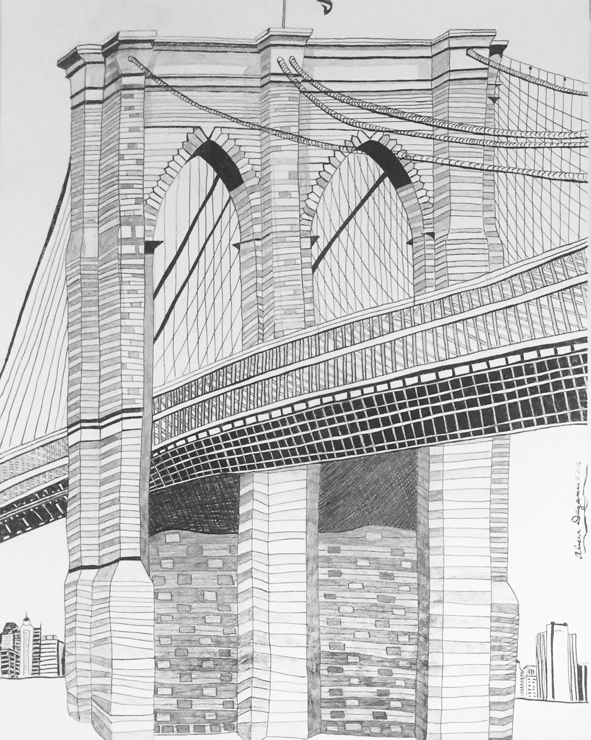 Alicia Degener | B/W Bridge