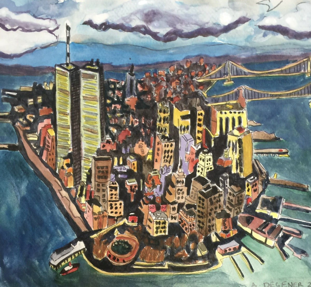 Alicia Degener | Manhattan Bridges