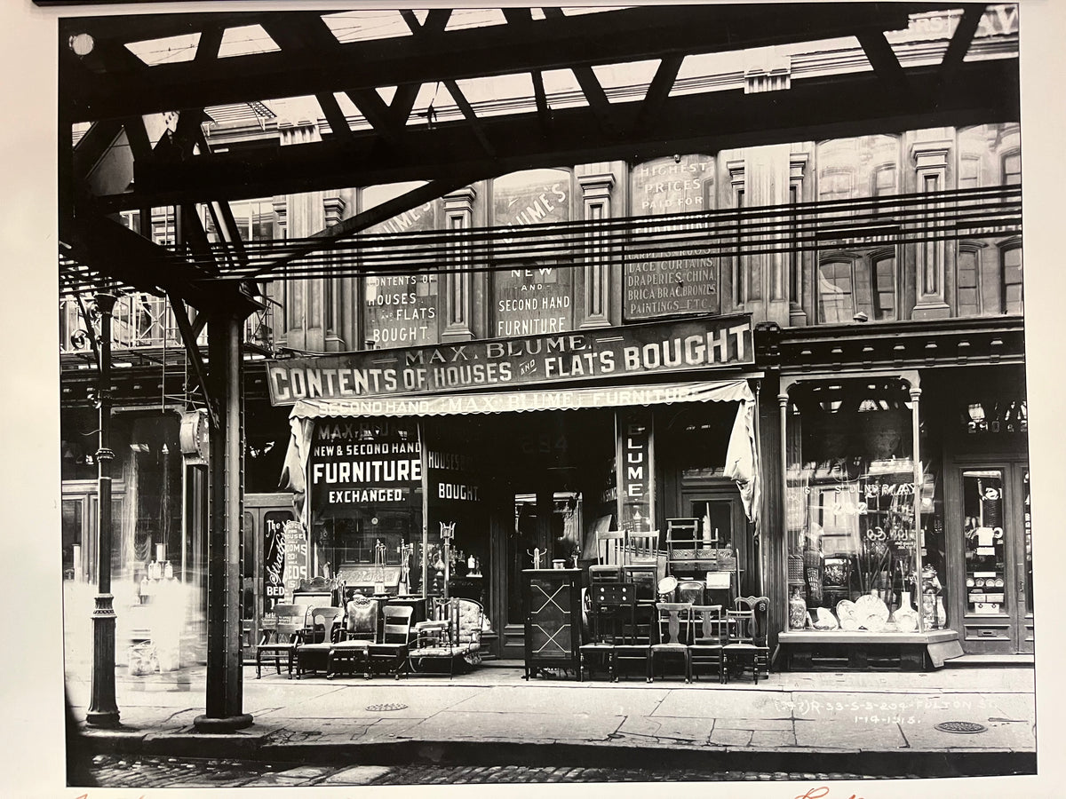 Fulton Street 1915 Print