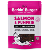 Vitafur Barkin Burger Salmon & Pumpkin Dog Treat