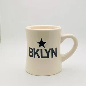 BKLYN Diner Mug - White