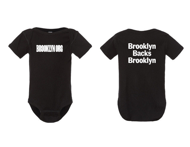 Brooklyn Org Brooklyn Backs Brooklyn Onesie