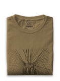 Brooklyn Bridge Center Embroidered T-Shirt
