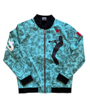 Miles Davis Flower Bomber Jacket