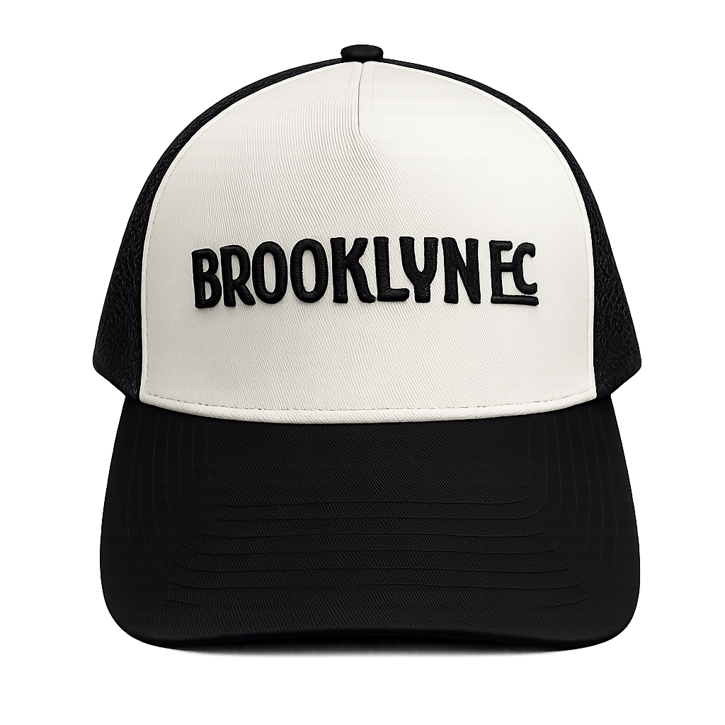Brooklyn FC "Brooklyn" Beige & Black Hat