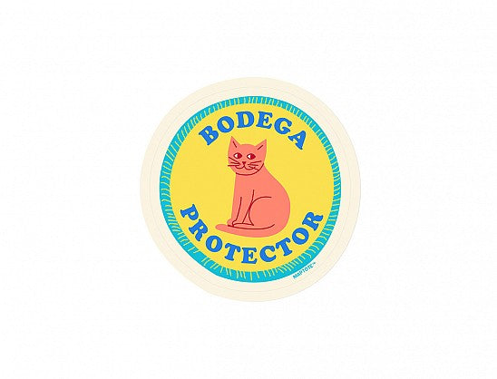 Bodega Protector Cat Sticker
