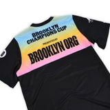 Brooklyn Org x Mazzi Sports Goalie Jerseys - Pink/Yellow/Blue Gradient