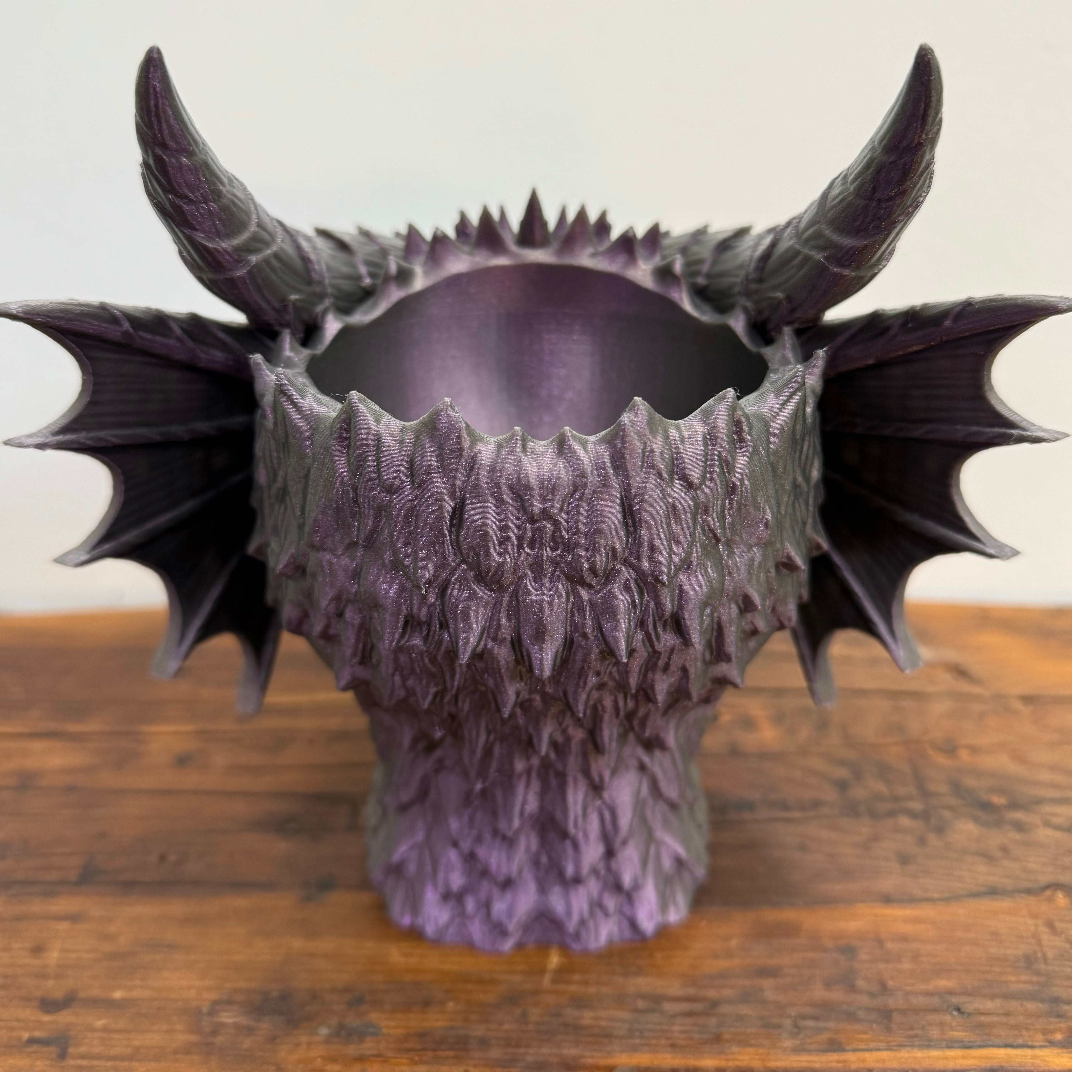 3D Printed Dragon Pot