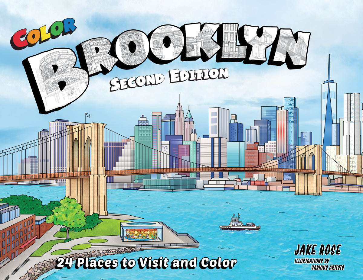 Color Brooklyn Coloring Book